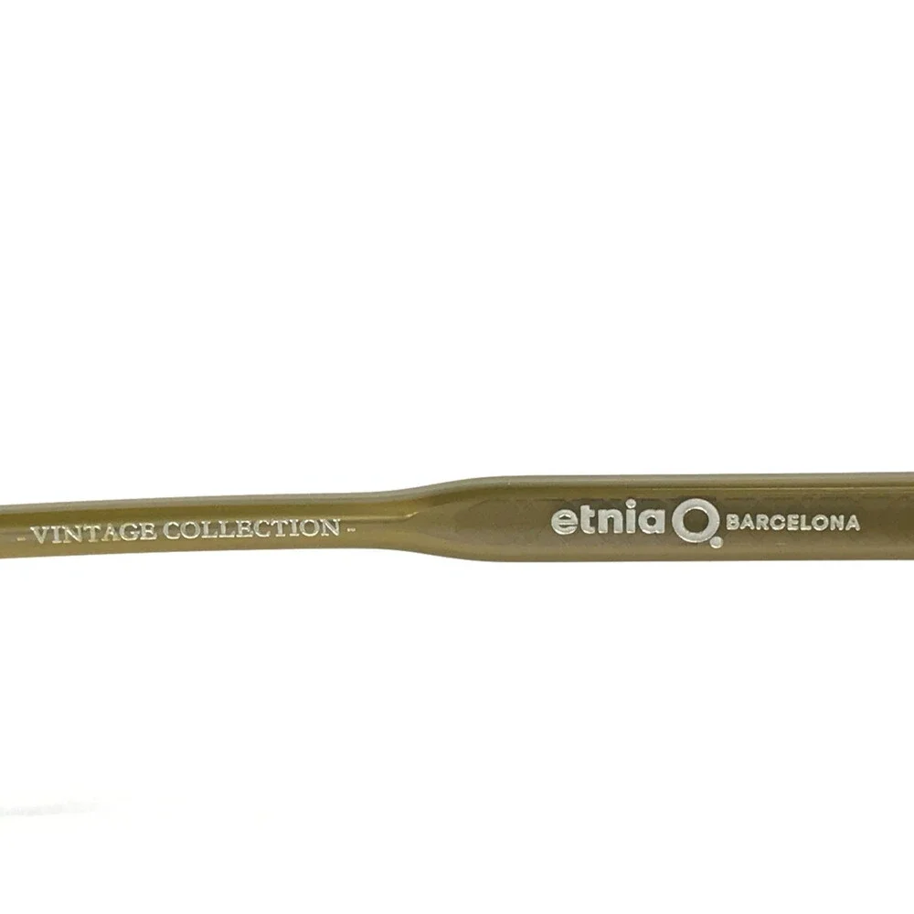 Etnia Barcelona Eyeglasses Frames ES MERCADAL GRBR Green Brown Olive 52-17-145